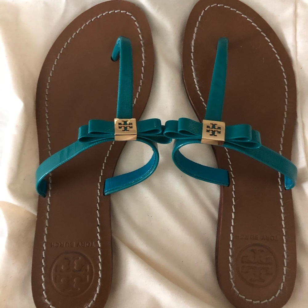 Tory Burch Bow Sandals size 7.5